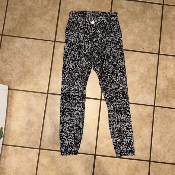 Lululemon Align Pant II 25"Urban Block Ice Grey Black - Picture 4 of 7